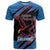 Custom Antigua and Barbuda Cricket T Shirt Go Champions Falcons