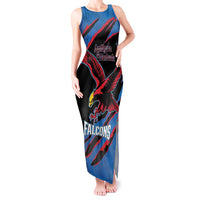Custom Antigua and Barbuda Cricket Tank Maxi Dress Go Champions Falcons
