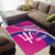 Custom Barbados Royals Cricket Area Rug Go Champions Tridents Pink Version