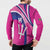 Custom Barbados Royals Cricket Button Sweatshirt Go Champions Tridents Pink Version