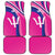Custom Barbados Royals Cricket Car Mats Go Champions Tridents Pink Version