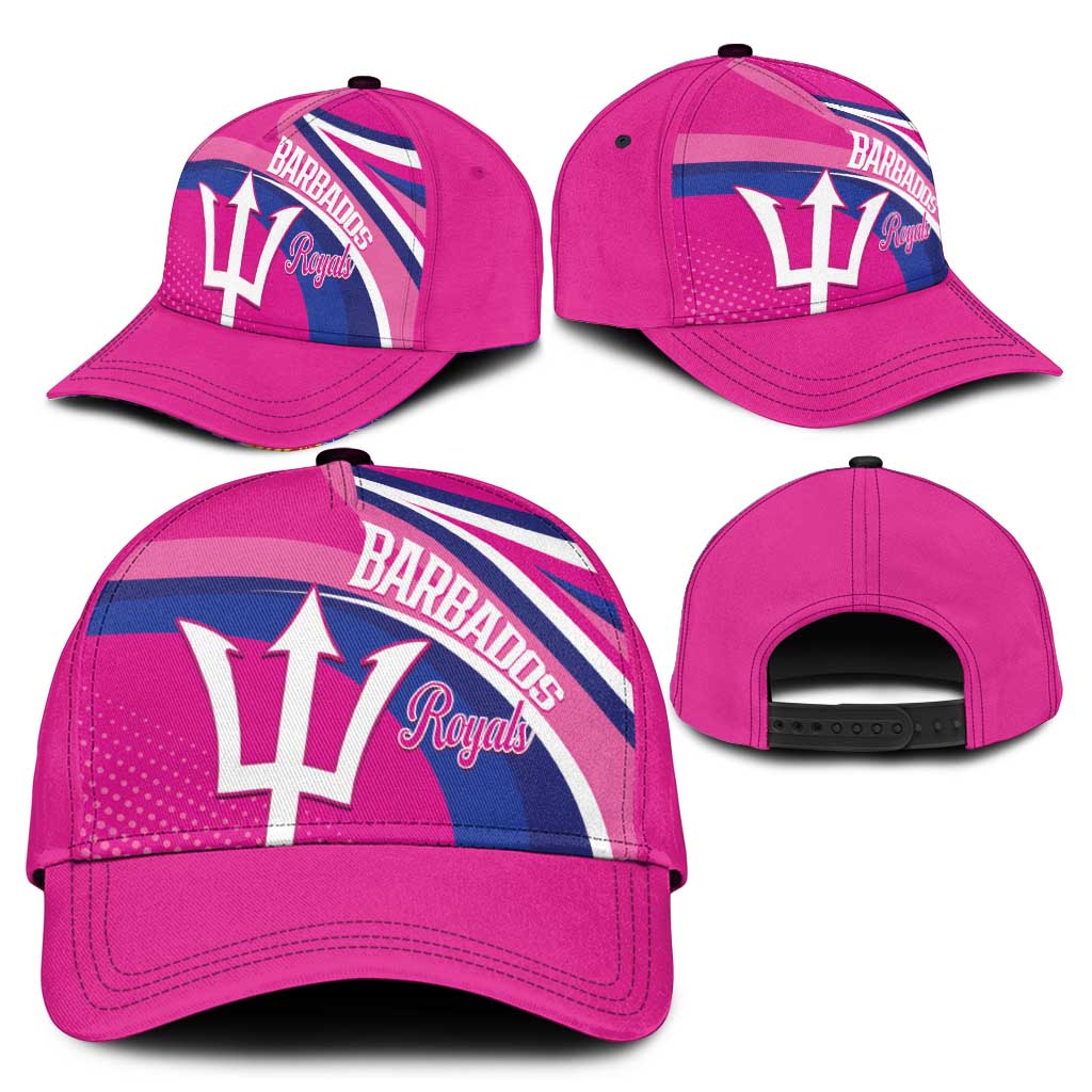 Barbados Royals Cricket Classic Cap Go Champions Tridents Pink Version - Wonder Print Shop