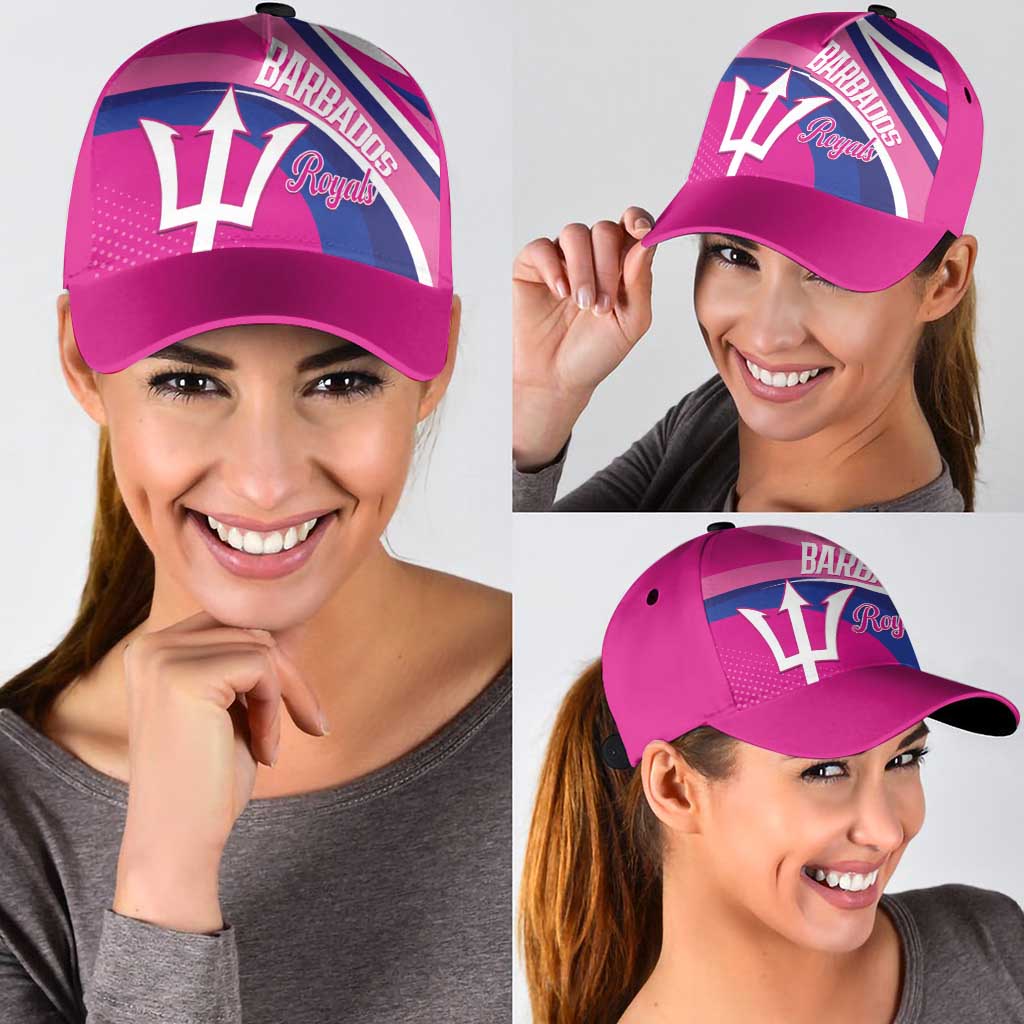 Barbados Royals Cricket Classic Cap Go Champions Tridents Pink Version - Wonder Print Shop