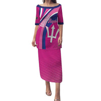 Custom Barbados Royals Cricket Puletasi Go Champions Tridents Pink Version