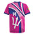 Custom Barbados Royals Cricket Rugby Jersey Go Champions Tridents Pink Version