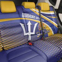 Custom Barbados Royals Cricket Back Car Seat Cover Go Champions Tridents Yellow Version