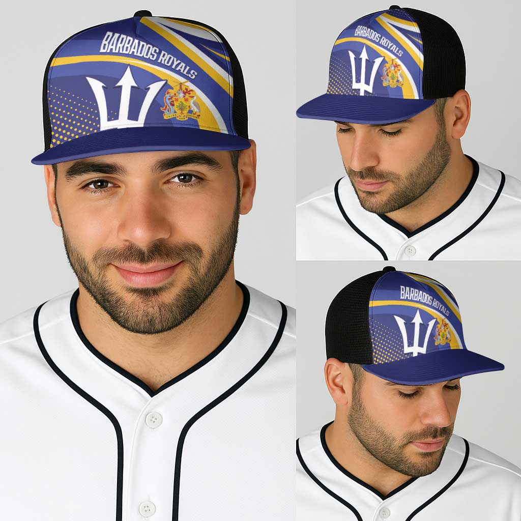 Barbados Royals Cricket Baseball Net Cap Go Champions Tridents Yellow Version - Wonder Print Shop