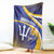 Custom Barbados Royals Cricket Blanket Go Champions Tridents Yellow Version