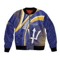 Custom Barbados Royals Cricket Bomber Jacket Go Champions Tridents Yellow Version
