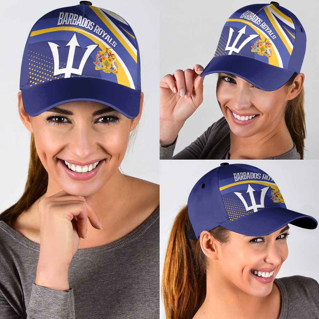 Barbados Royals Cricket Classic Cap Go Champions Tridents Yellow Version - Wonder Print Shop
