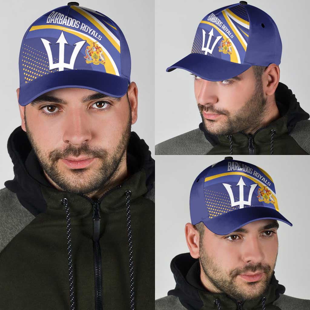Barbados Royals Cricket Classic Cap Go Champions Tridents Yellow Version - Wonder Print Shop
