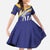 Custom Barbados Royals Cricket Family Matching Puletasi and Hawaiian Shirt Go Champions Tridents Yellow Version