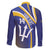 Custom Barbados Royals Cricket Family Matching Summer Maxi Dress and Hawaiian Shirt Go Champions Tridents Yellow Version