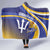 Custom Barbados Royals Cricket Hooded Blanket Go Champions Tridents Yellow Version