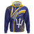 Custom Barbados Royals Cricket Hoodie Go Champions Tridents Yellow Version