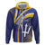 Custom Barbados Royals Cricket Hoodie Go Champions Tridents Yellow Version