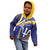 Custom Barbados Royals Cricket Kid Hoodie Go Champions Tridents Yellow Version
