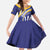 Custom Barbados Royals Cricket Kid Short Sleeve Dress Go Champions Tridents Yellow Version