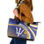 Custom Barbados Royals Cricket Leather Tote Bag Go Champions Tridents Yellow Version