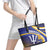 Custom Barbados Royals Cricket Leather Tote Bag Go Champions Tridents Yellow Version