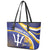 Custom Barbados Royals Cricket Leather Tote Bag Go Champions Tridents Yellow Version