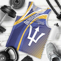 Custom Barbados Royals Cricket Men Tank Top Go Champions Tridents Yellow Version