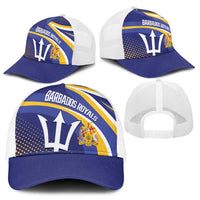Barbados Royals Cricket Mesh Trucker Cap Go Champions Tridents Yellow Version - Wonder Print Shop
