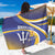 Custom Barbados Royals Cricket Sarong Go Champions Tridents Yellow Version