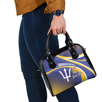 Custom Barbados Royals Cricket Shoulder Handbag Go Champions Tridents Yellow Version