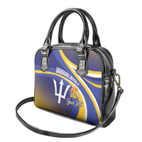 Custom Barbados Royals Cricket Shoulder Handbag Go Champions Tridents Yellow Version