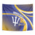 Custom Barbados Royals Cricket Tapestry Go Champions Tridents Yellow Version