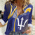 Custom Barbados Royals Cricket Women Casual Shirt Go Champions Tridents Yellow Version