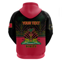 Personalised Haiti 1964 Hoodie Coat Of Arms Flag Style - Wonder Print Shop
