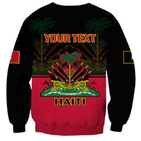 Personalised Haiti 1964 Sweatshirt Coat Of Arms Flag Style - Wonder Print Shop