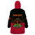 Personalised Haiti 1964 Wearable Blanket Hoodie Coat Of Arms Flag Style - Wonder Print Shop