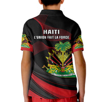 Haiti 1964 Kid Polo Shirt Coat Of Arms Curvel Style - Wonder Print Shop