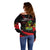 Haiti 1964 Off Shoulder Sweater Coat Of Arms Curvel Style - Wonder Print Shop