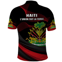 Haiti 1964 Polo Shirt Coat Of Arms Curvel Style - Wonder Print Shop