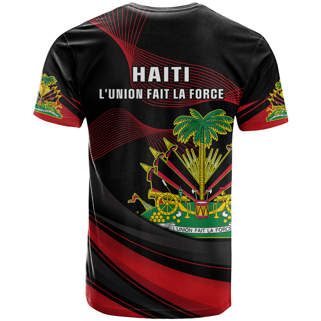 Haiti 1964 T Shirt Coat Of Arms Curvel Style - Wonder Print Shop