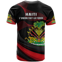 Haiti 1964 T Shirt Coat Of Arms Curvel Style - Wonder Print Shop