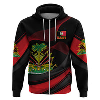 Personalised Haiti 1964 Hoodie Coat Of Arms Curvel Style - Wonder Print Shop
