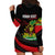 Personalised Haiti 1964 Hoodie Dress Coat Of Arms Curvel Style - Wonder Print Shop