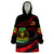 Personalised Haiti 1964 Wearable Blanket Hoodie Coat Of Arms Curvel Style - Wonder Print Shop