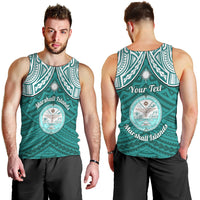 personalised-marshall-islands-men-tank-top-turquoise-polynesian-tribal-mix-coat-of-arms