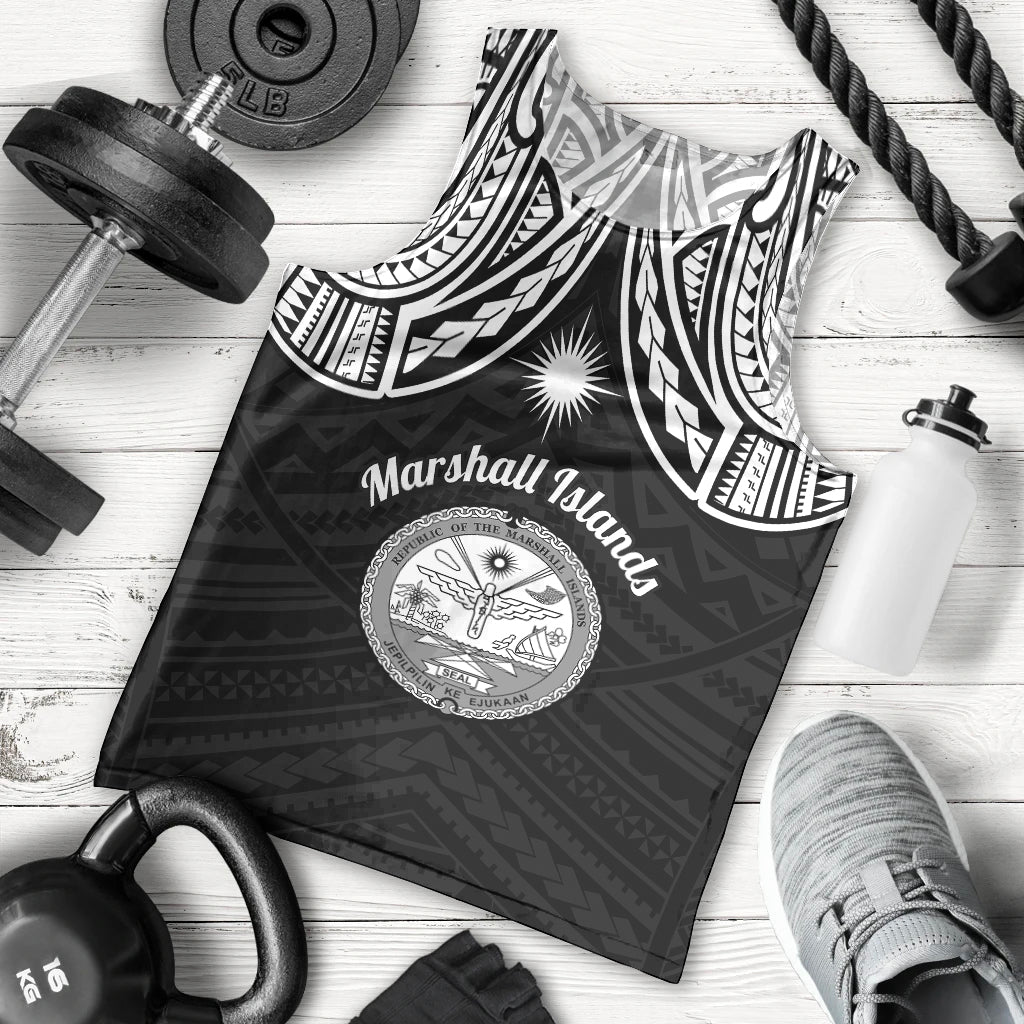 personalised-marshall-islands-men-tank-top-black-polynesian-tribal-mix-coat-of-arms