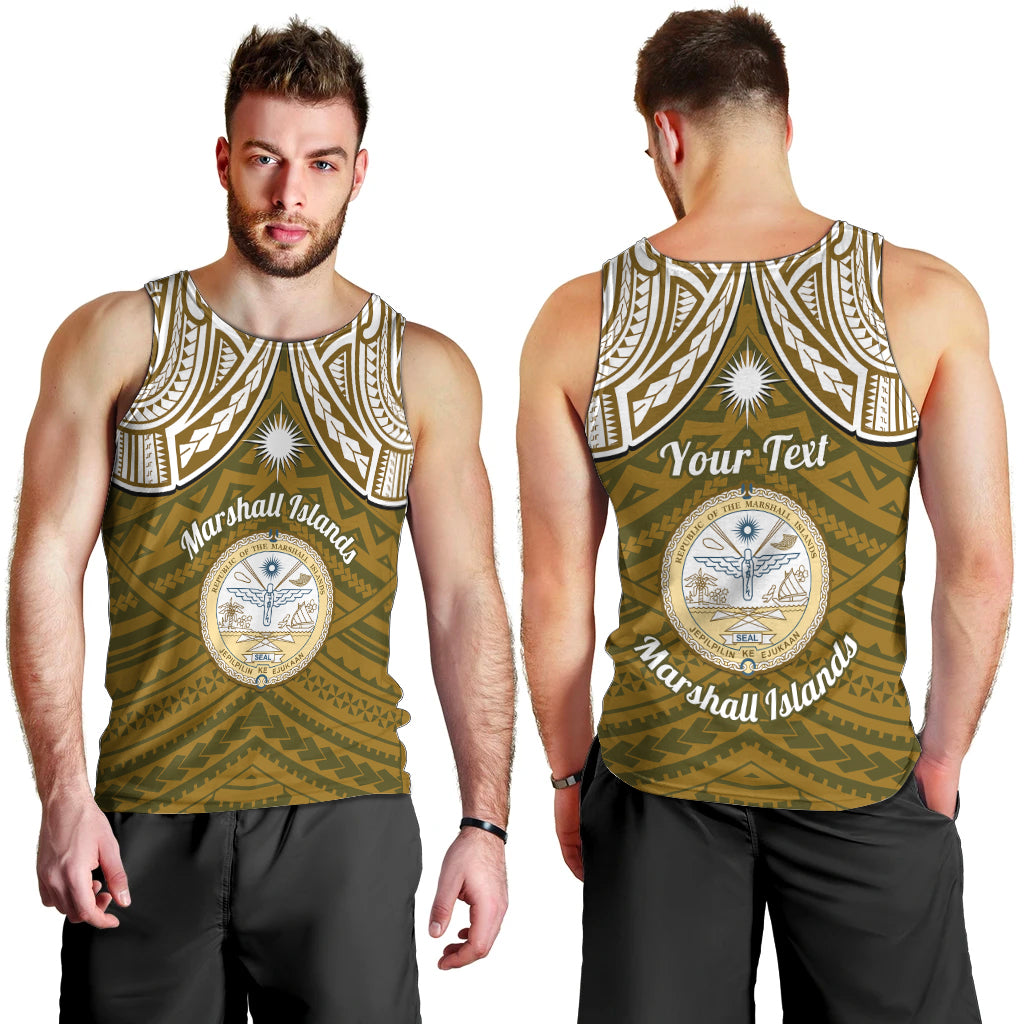 personalised-marshall-islands-men-tank-top-gold-polynesian-tribal-mix-coat-of-arms