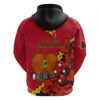 Polynesian Pride Remembrance Day PNG Hoodie Papua New Guinea We Will Remember Them - Wonder Print Shop