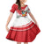 Peru Independence Day Family Matching Off The Shoulder Long Sleeve Dress and Hawaiian Shirt Peruvian Coat Of Arms Feliz 28 de Julio - Wonder Print Shop