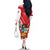 Peru Independence Day Family Matching Off The Shoulder Long Sleeve Dress and Hawaiian Shirt Peruvian Coat Of Arms Feliz 28 de Julio - Wonder Print Shop
