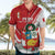 Peru Independence Day Hawaiian Shirt Peruvian Coat Of Arms Feliz 28 de Julio - Wonder Print Shop